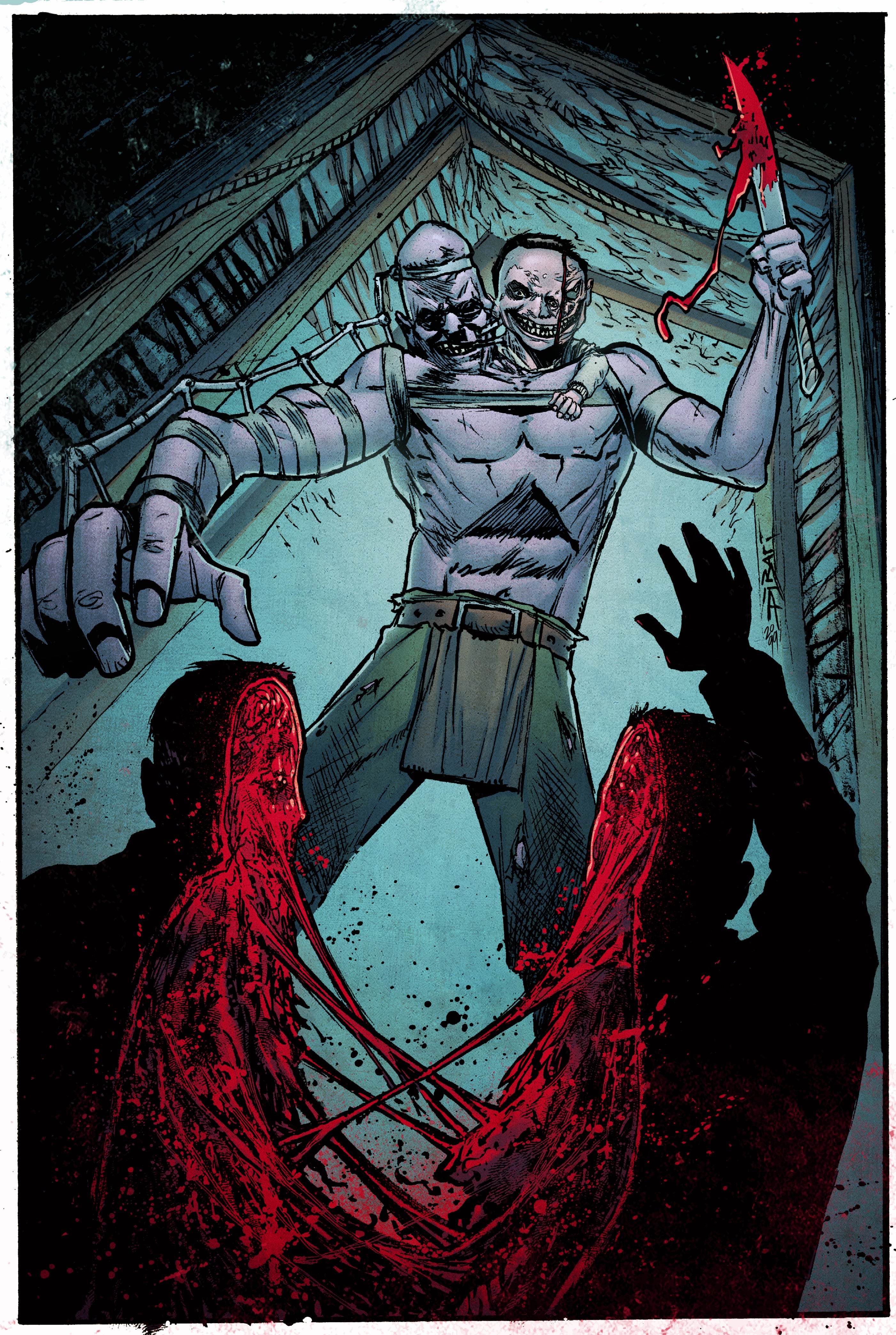 MY BROTHER’S BLOOD MACHINE by CLAUDIO SANCHEZ - COMIC BOOK ISSUE 1 OF 6 (EXCLUSIVE COVER)