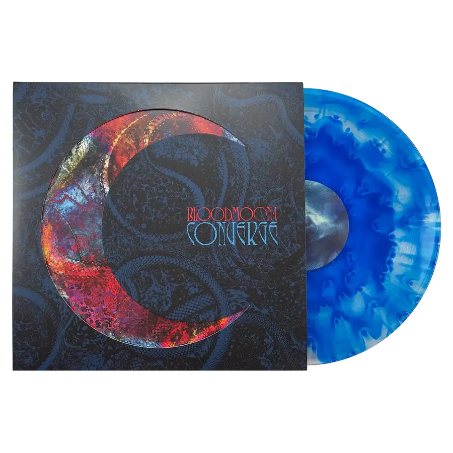 CONVERGE ‘BLOODMOON’ 2LP – ONLY 500 MADE (Limited Edition Cloudy Clear & Navy Vinyl)