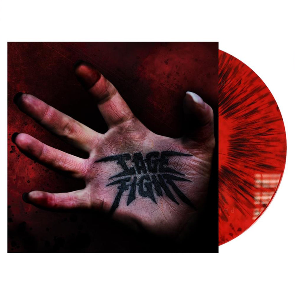 CAGE FIGHT 'CAGE FIGHT' LP (Black/Red Splatter Vinyl)