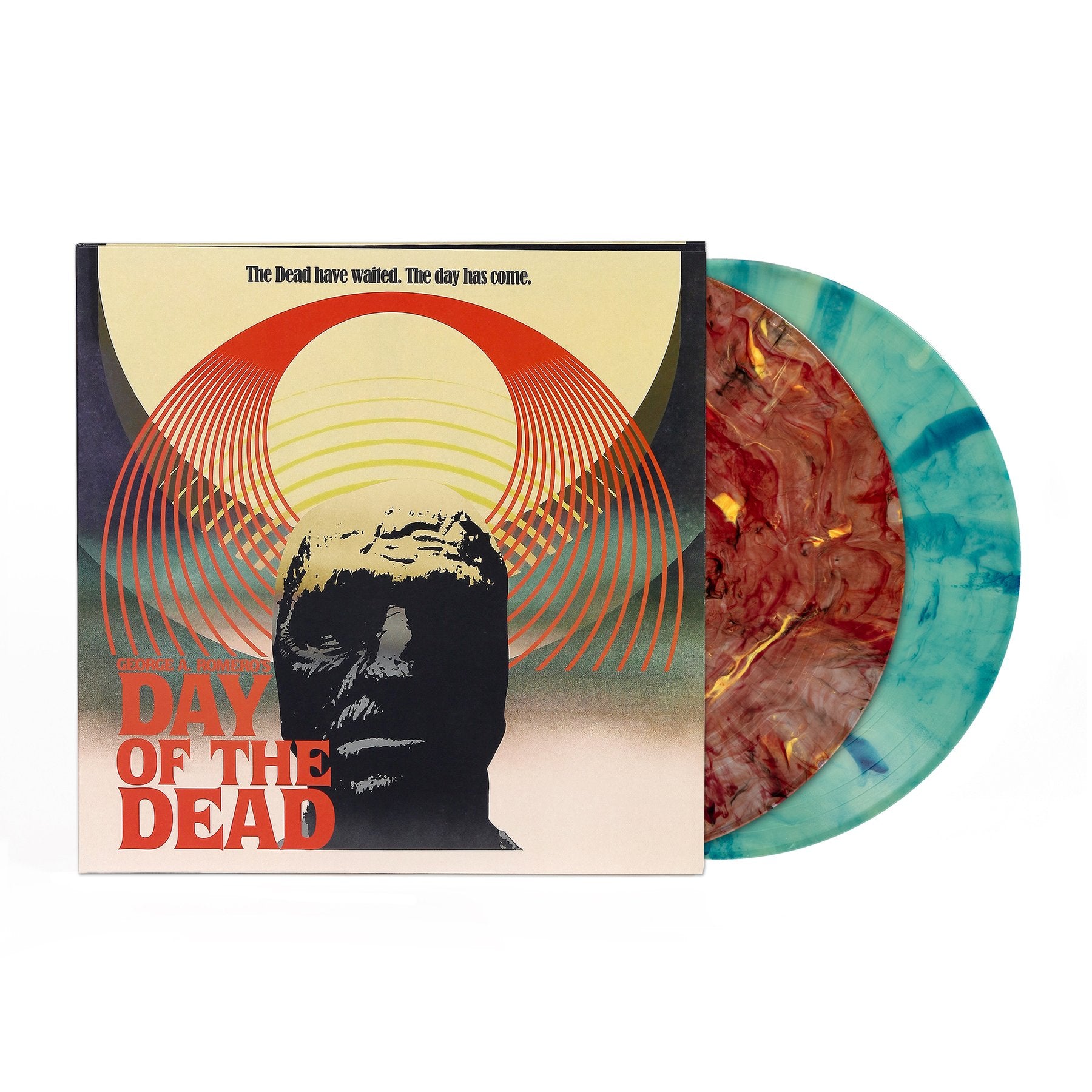 GEORGE A ROMERO'S DAY OF THE DEAD SOUNDTRACK' 2LP (Zombie Rot Vinyl, Music by John Harrison)