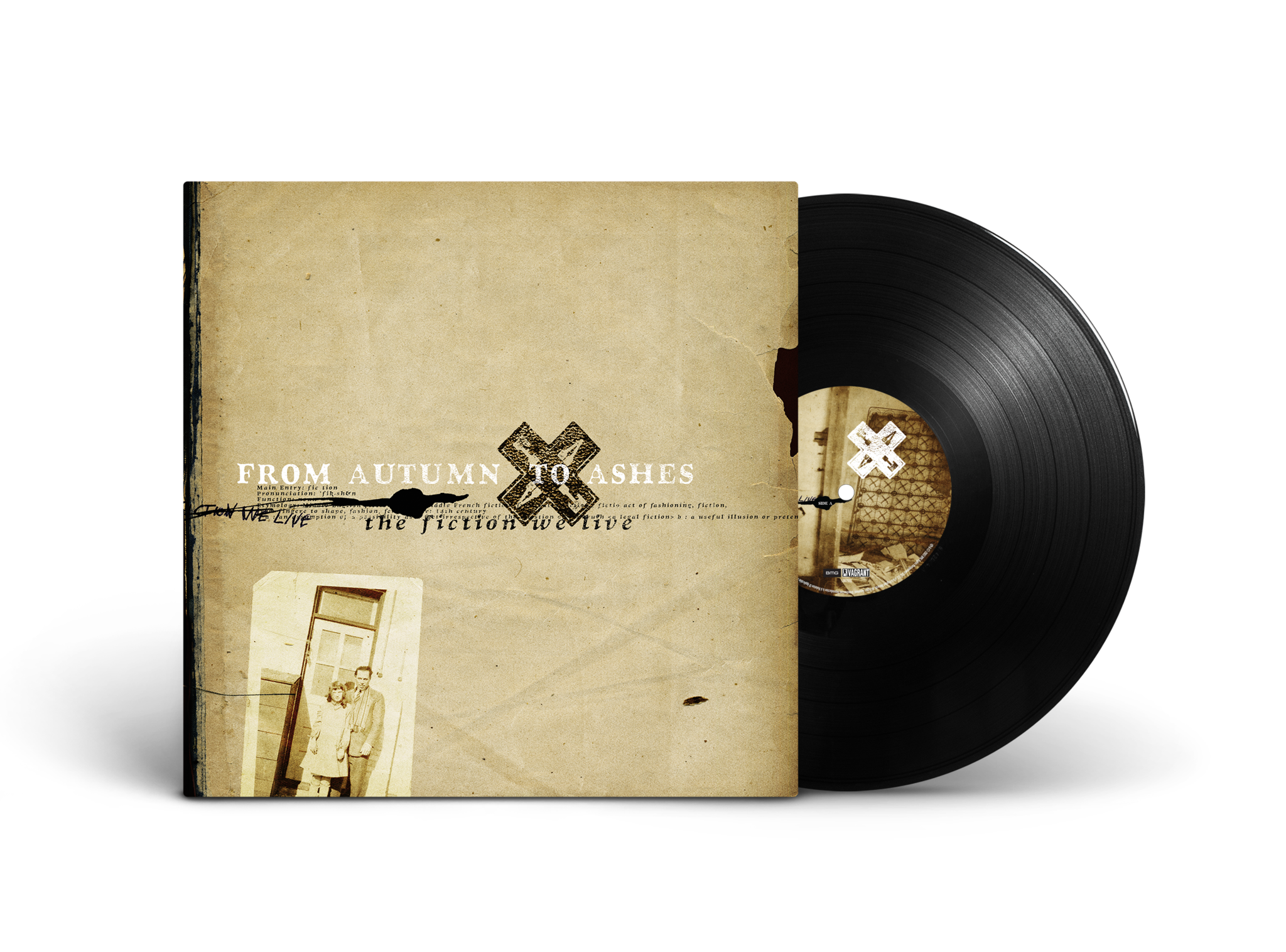 FROM AUTUMN TO ASHES 'THE FICTION WE LIVE' LIMITED COLOR LP