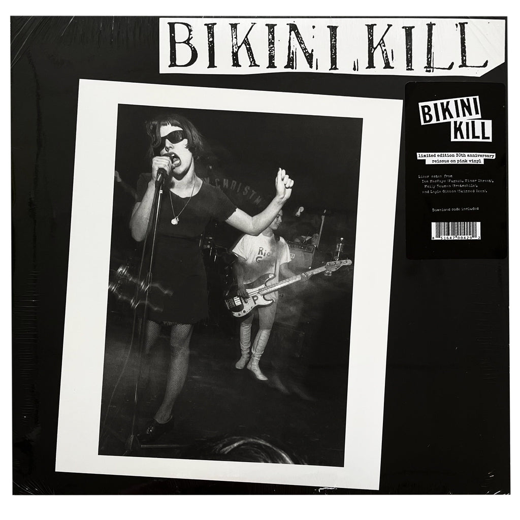 BIKINI KILL BIKINI KILL 12 EP 30th Anniversary Pink Vinyl bikini-kill-bikini-kill-12-ep-30th-anniversary-pink-vinyl
