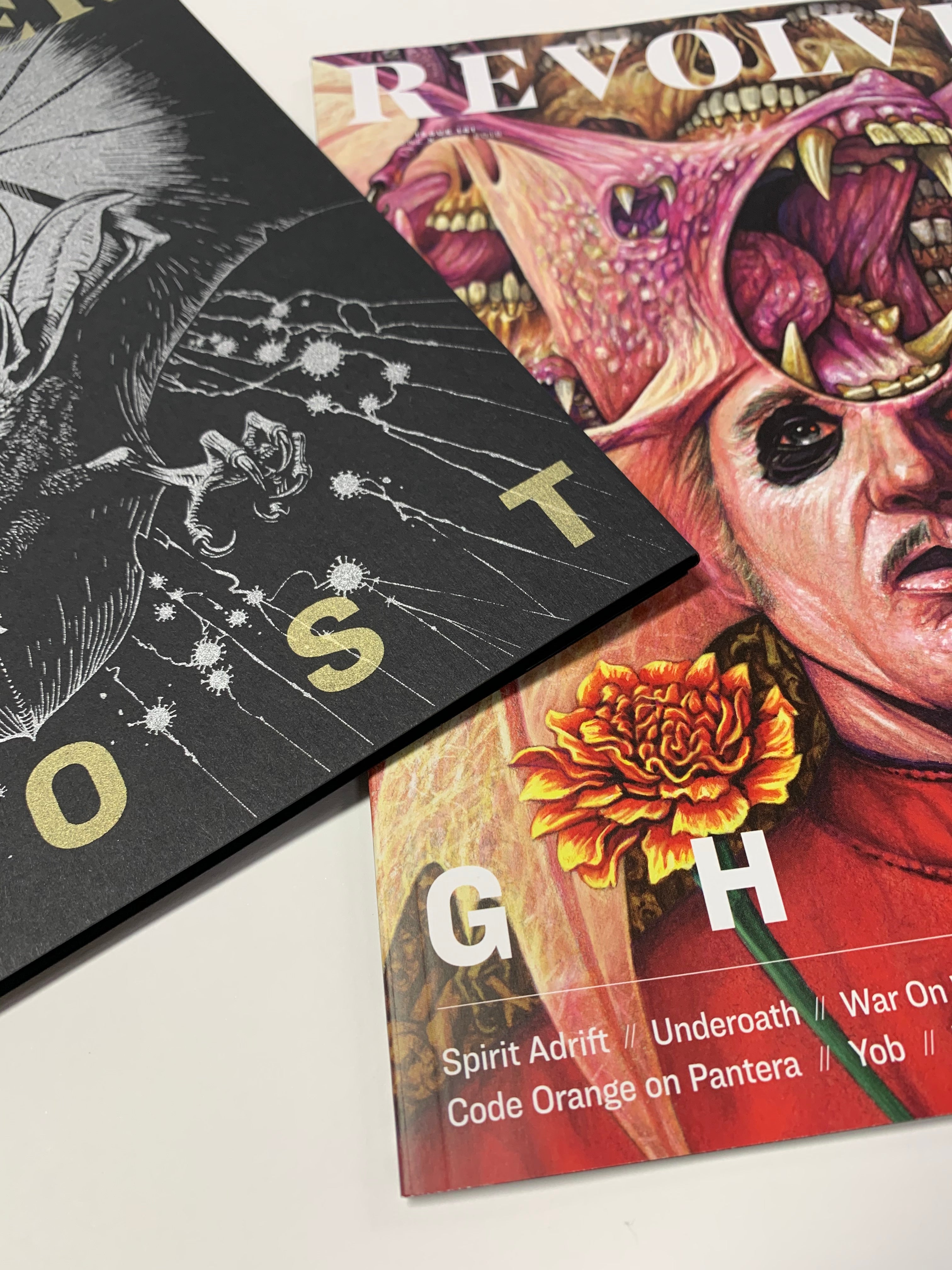 GHOST LIMITED EDITION SCREEN PRINTED SLIPCASE AND COVER BY MARALD VAN HAASTEREN – ONLY 500 AVAILABLE
