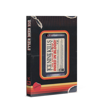 ICE NINE KILLS 'INKED IN BLOOD' GRAPHIC NOVEL DELUXE W/SILVER 2LP