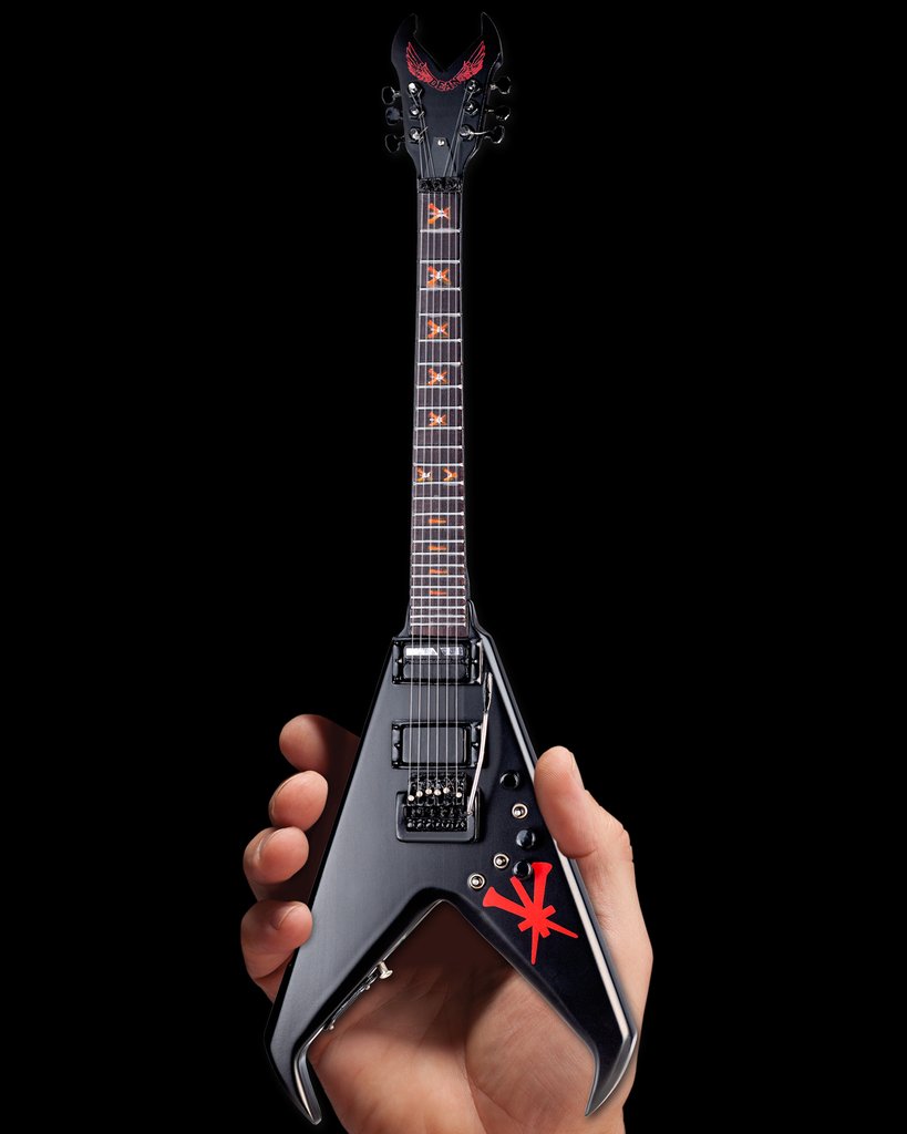 Slayer Kerry King miniatuur gitaar - Moderne kunst, Design, Gadgets, Gifts, Collectables en Gouden platen / heeft het Slayer Kerry King miniatuur gitaar - Moderne kunst, Design, Gadgets, Gifts, Collectables en Gouden platen / heeft het