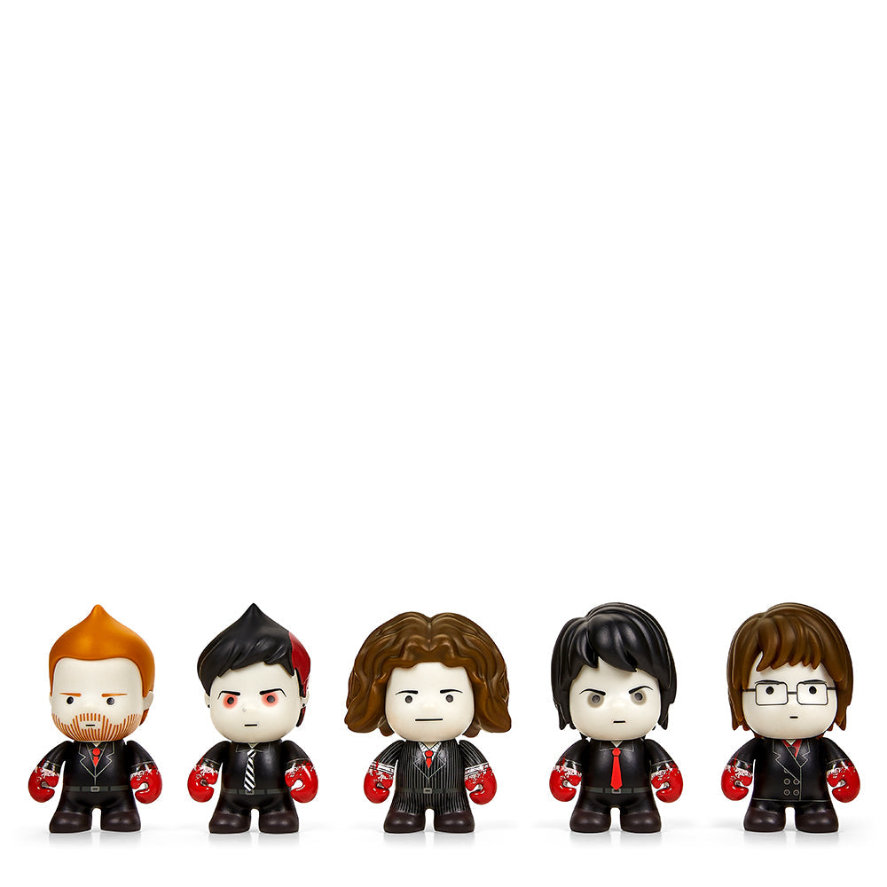 MY CHEMICAL ROMANCE - THREE CHEERS FOR SWEET REVENGE - KIDROBOT LIMITED EDITION 3" MINI FIGURE SET