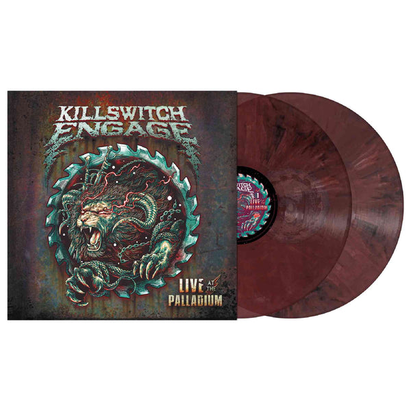 KILLSWITCH ENGAGE 'LIVE AT THE PALLADIUM' 2LP (Burgundy Red Marble Vinyl)