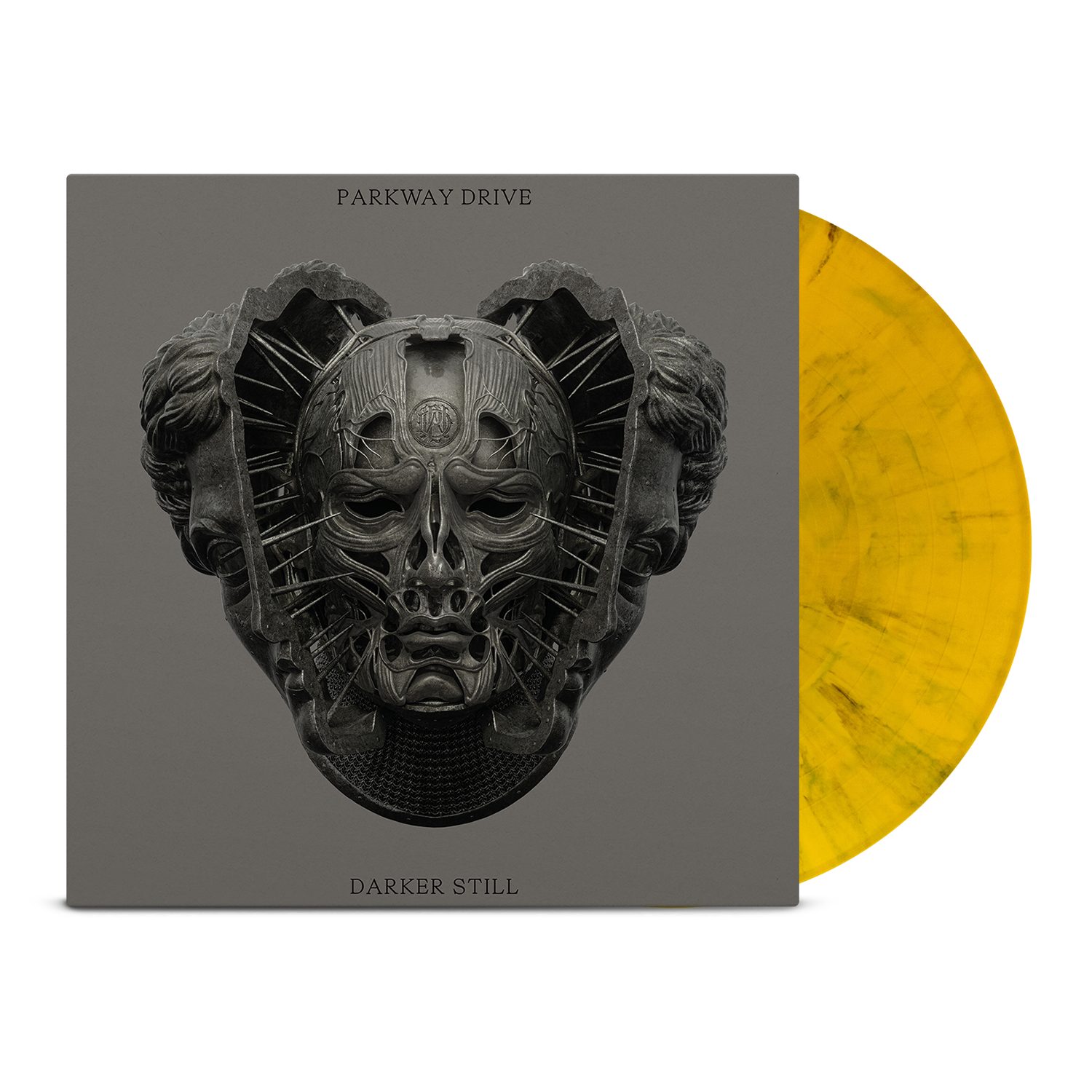 PARKWAY DRIVE ‘DARKER STILL’ LP (Limited Edition — Only 500 Made, Yellow & Black Vinyl)