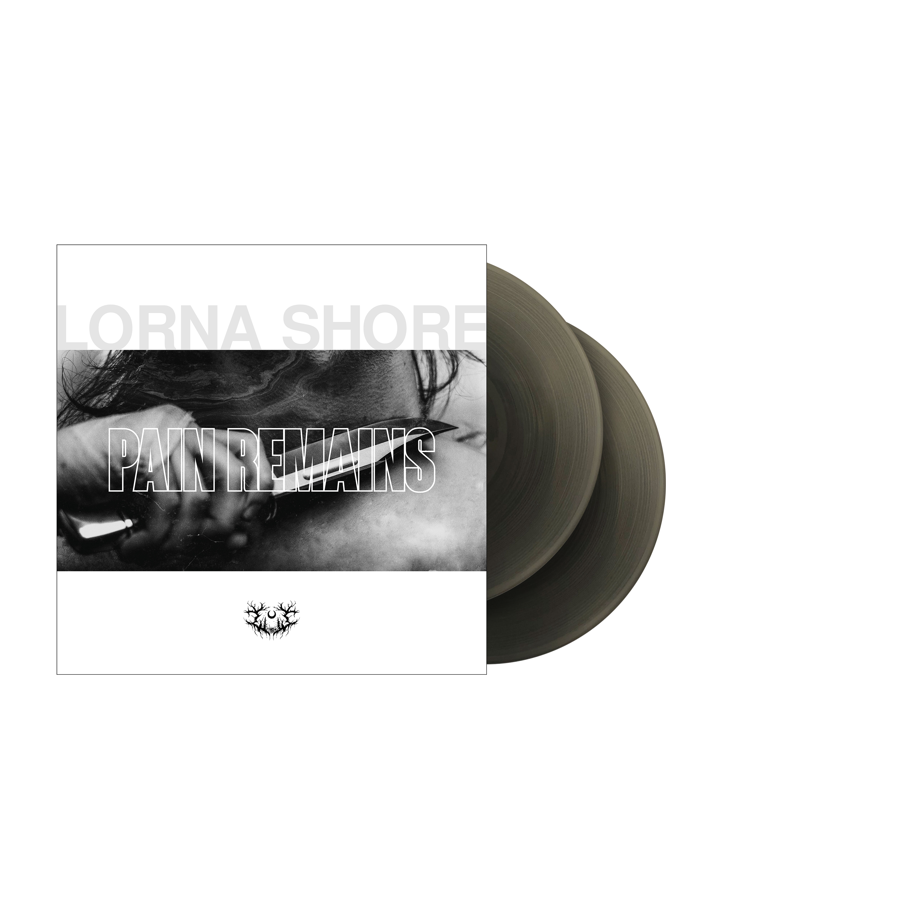 LORNA SHORE ‘PAIN REMAINS’ 2LP (Limited Edition – Only 500 Made, Transparent Black Ice Vinyl)