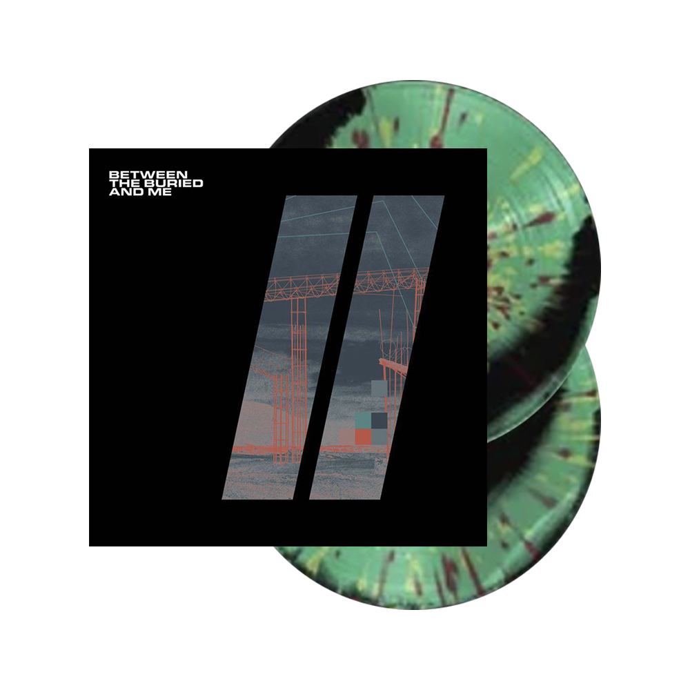 BETWEEN THE BURIED AND ME 'COLORS II' 2LP (Black, Mint Green, Yellow, & Oxblood Splatter Vinyl)
