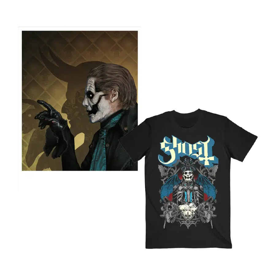 GHOST INSPIRED HAND-NUMBERED PRINT AND T-SHIRT BUNDLE - ONLY 500 AVAILABLE