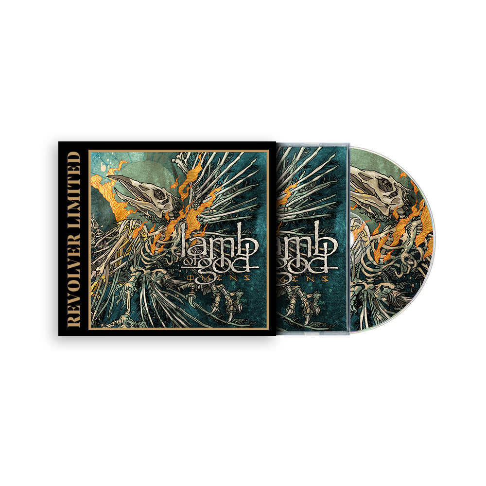 LAMB OF GOD 'OMENS' LIMITED-EDITION SILVER GRAY MARBLE LP + PICTURE DISC CD BUNDLE – ONLY 250 AVAILABLE