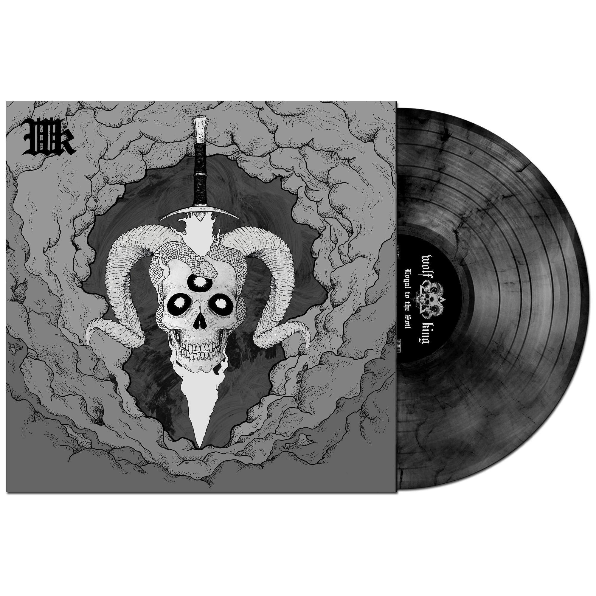 WOLF KING 'LOYAL TO THE SOIL' CLEAR WITH BLACK SMOKE LP REISSUE