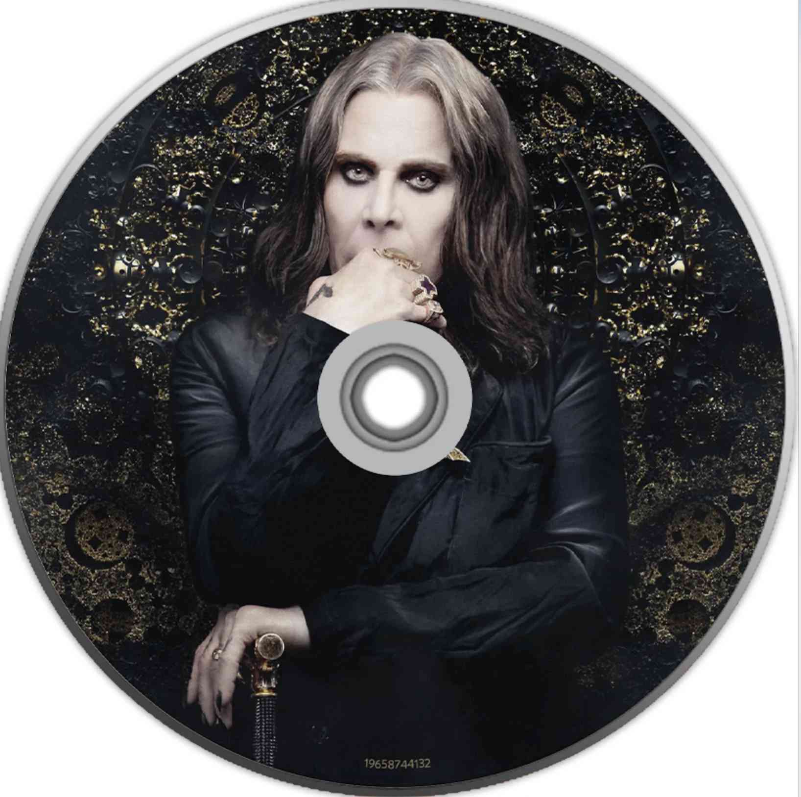 OZZY OSBOURNE 'PATIENT NUMBER 9' 2LP + CD (Limited Edition, Red, White, & Blue Vinyl, Picture Disc CD)