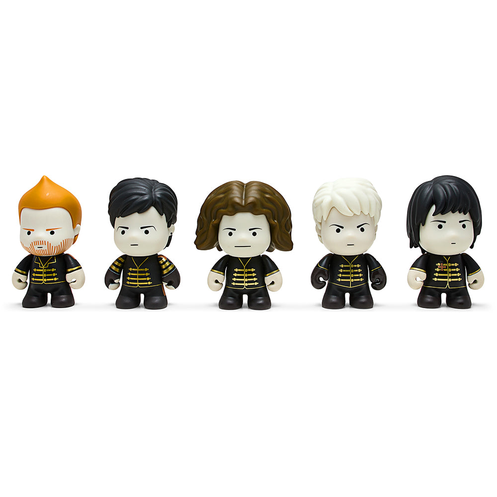 MY CHEMICAL ROMANCE - WELCOME TO THE BLACK PARADE - KIDROBOT LIMITED EDITION 3" MINI FIGURE SET