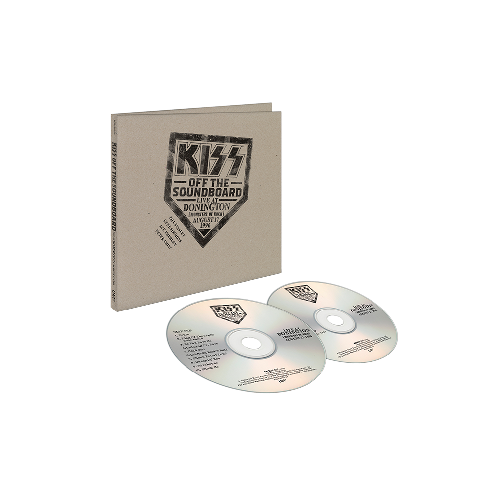 KISS 'OFF THE SOUNDBOARD: DONINGTON 1996 (LIVE)' 2CD