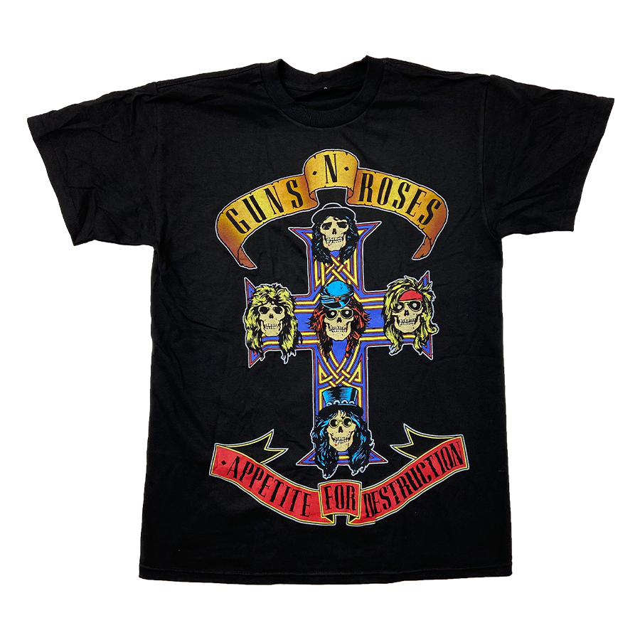 Guns N Roses Albums & Merchandise, Vinyl, CD, DVD, Blu-ray & T-Shirts