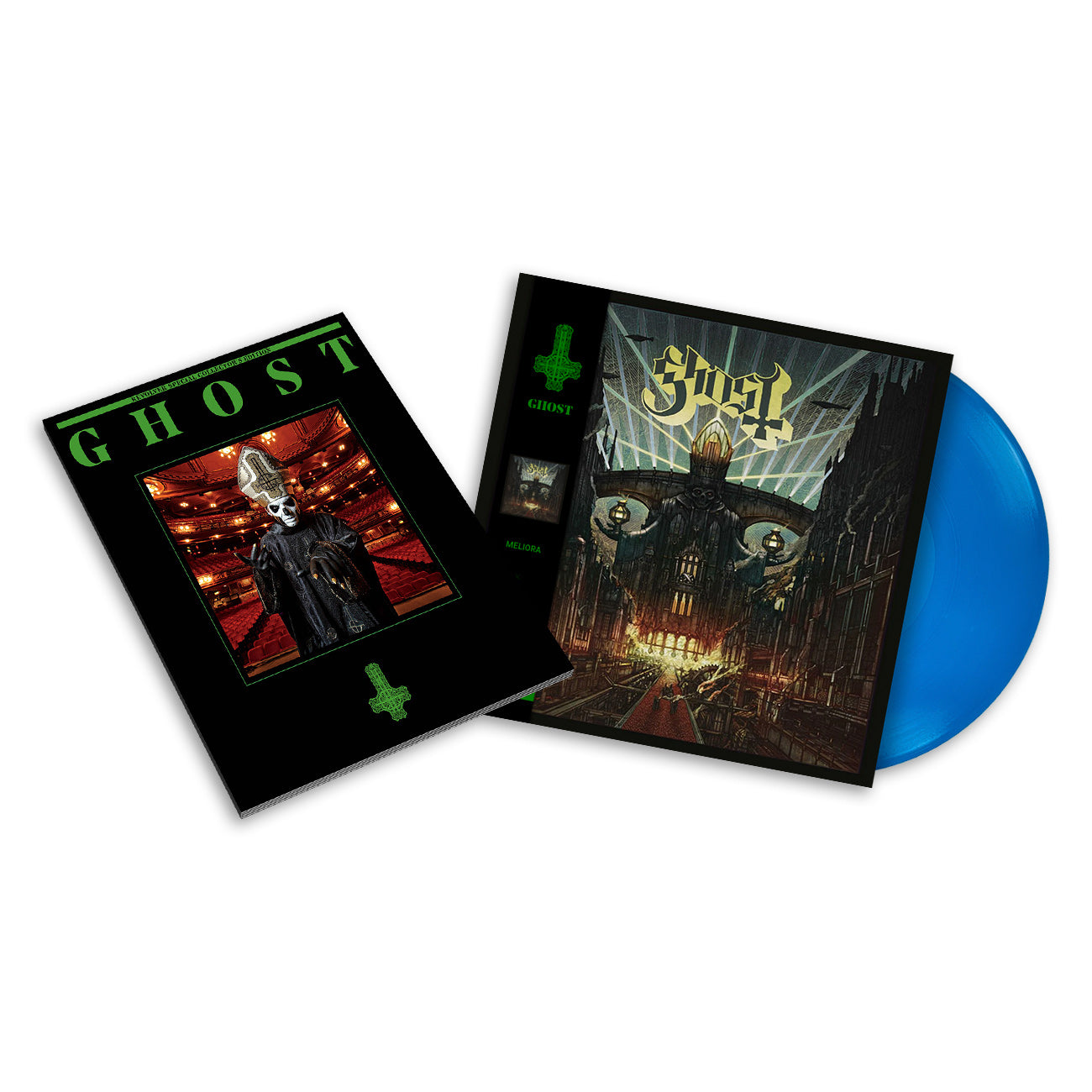 GHOST ‘MELIORA’ – AQUA BLUE LP + GHOST x REVOLVER SPECIAL COLLECTOR'S EDITION