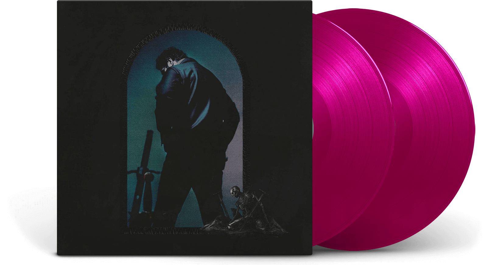 Post Malone Hollywoods Bleeding Pink Colored 2LP Vinyl (WEBSTORE 2024 EXCLUSIVE)