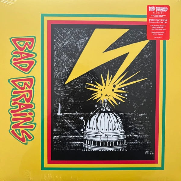 BAD BRAINS 'BAD BRAINS' LP (Transparent Red Vinyl)