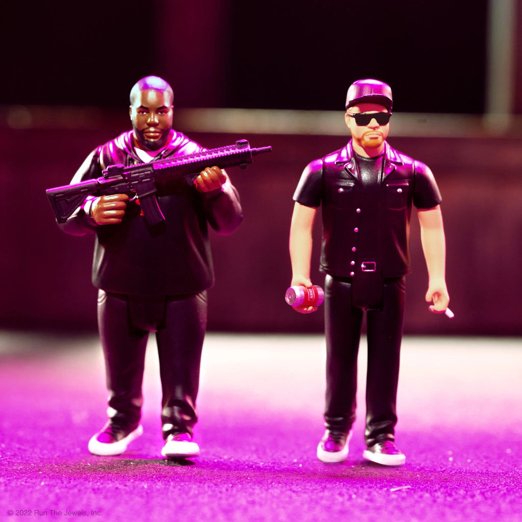 RUN THE JEWELS - DANGEROUS KILLER MIKE AND EL-P REACTION FIGURES 2-PACK