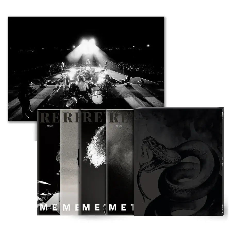 REVOLVER x METALLICA FALL 2021 ISSUE HAND-NUMBERED SLIPCASE WITH ROSS HALFIN POSTER - ONLY 200 AVAILABLE