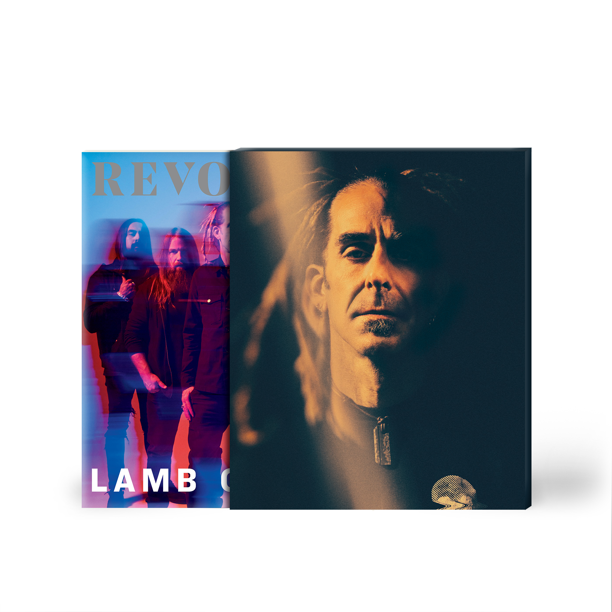 REVOLVER x LAMB OF GOD "OMENS BUNDLE" ALT COVER + SLIPCASE W/ EXCLUSIVE OMENS' CD + LP & T-SHIRT – ONLY 50 AVAILABLE