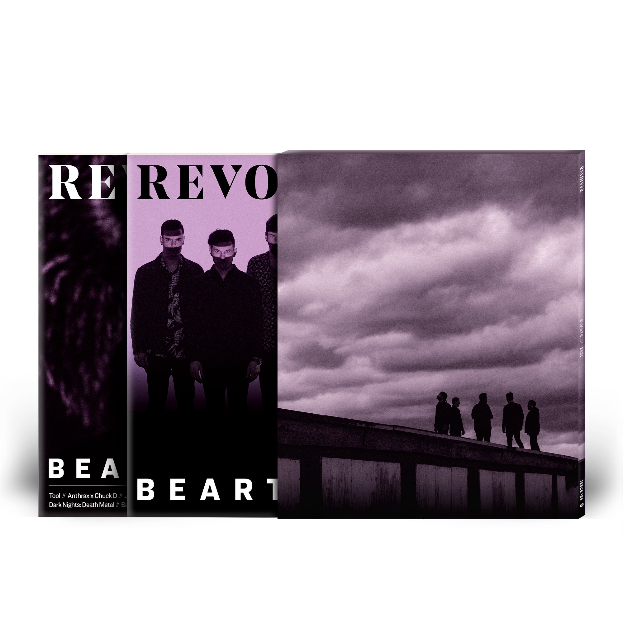 REVOLVER x BEARTOOTH SUMMER 2021 ISSUE DOUBLE SLIPCASE & EXCLUSIVE PURPLE 7" BUNDLE - ONLY 500 AVAILABLE