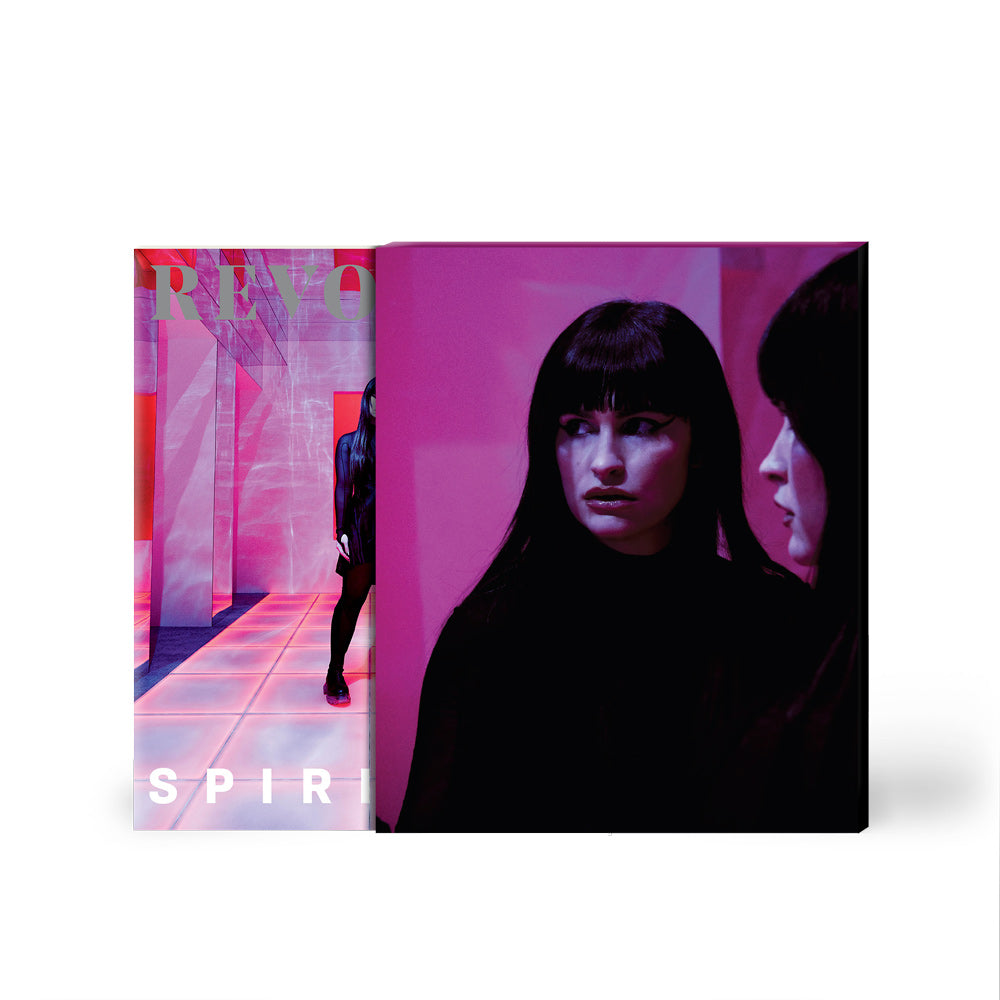 SPIRITBOX x REVOLVER BUNDLE – 2023 SPRING ISSUE IN NUMBERED SLIPCASE W/ SPIRITBOX 'ETERNAL BLUE' (Limited Edition – Only 1000 made, Baby Blue Vinyl)