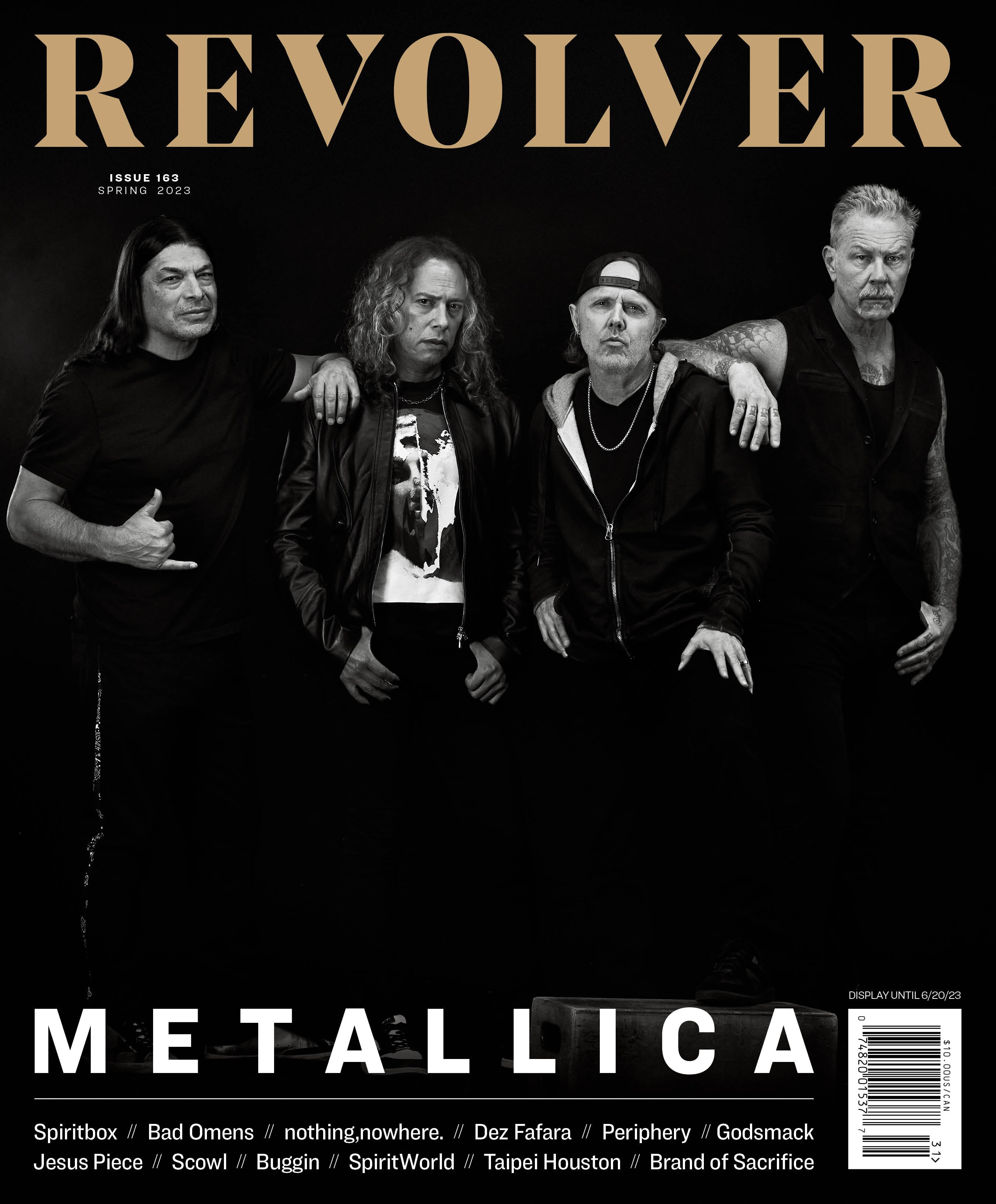 METALLICA x REVOLVER BUNDLE 2023 SPRING ISSUE W/ METALLICA PRINT
