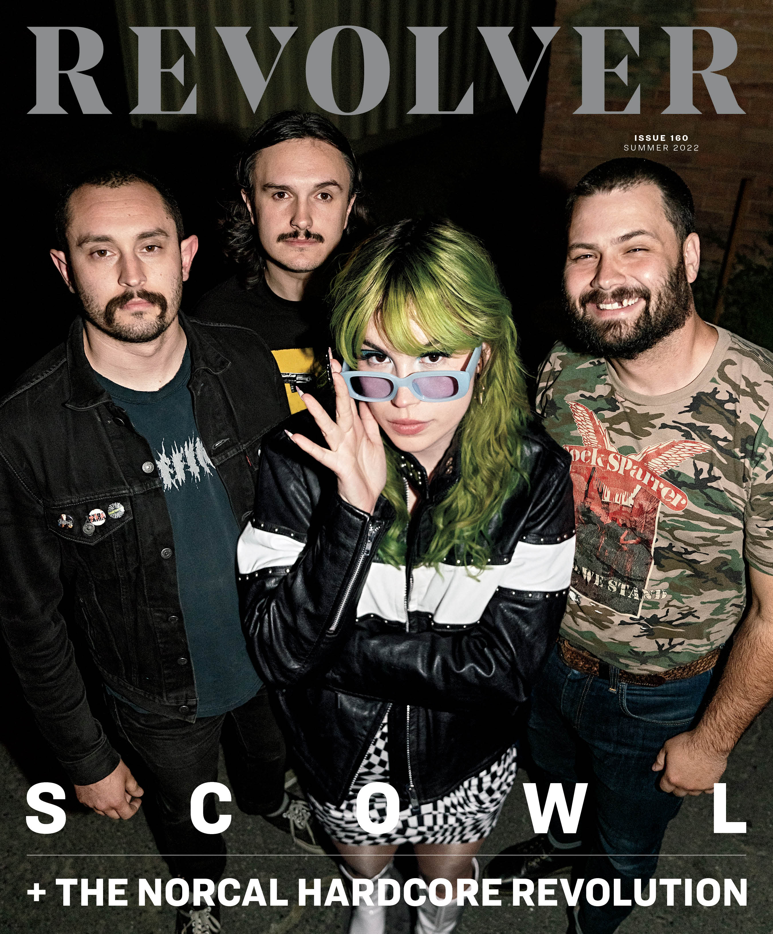 REVOLVER x SCOWL SUMMER 2022 ISSUE W/ LIMITED-EDITION 'HOW FLOWERS GROW' COPPER LP - ONLY 100 AVAILABLE