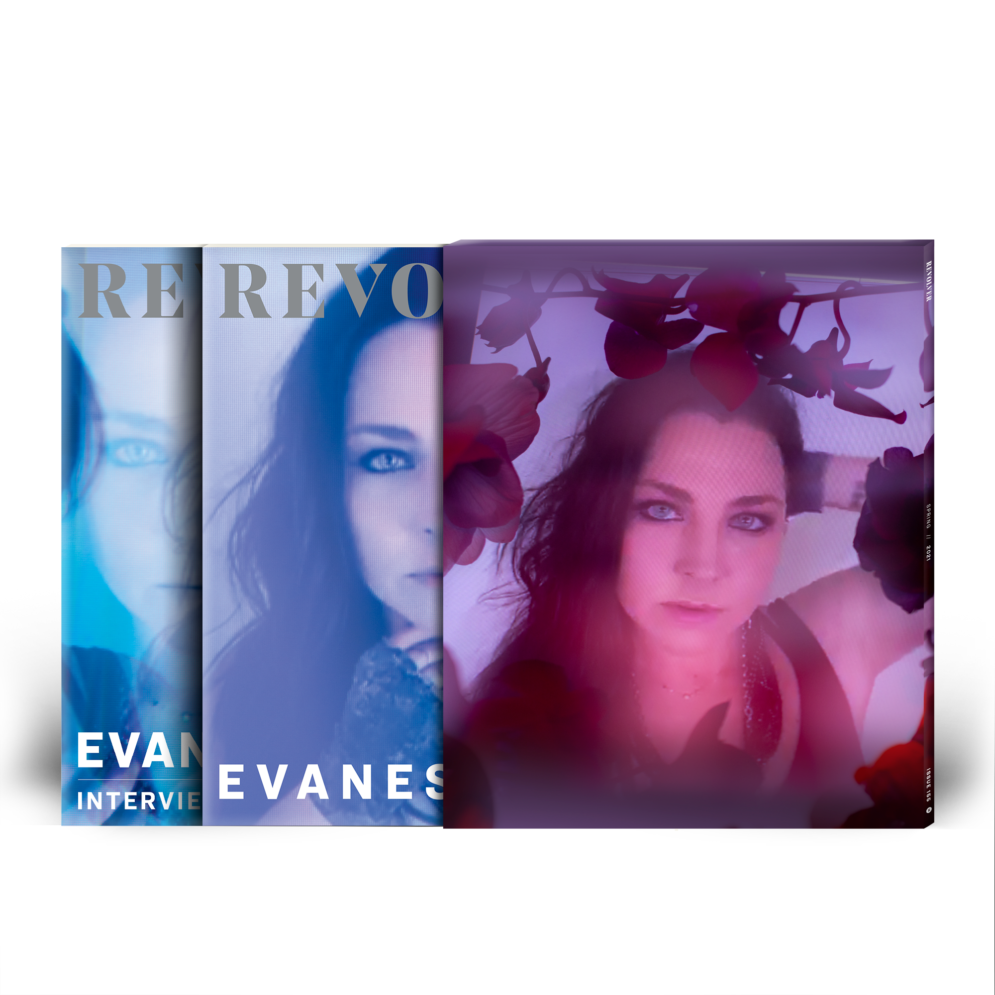 REVOLVER x EVANESCENCE SPRING 2021 ISSUE SLIPCASE & ALTERNATIVE COVER T-SHIRT BUNDLE - ONLY 250 AVAILABLE