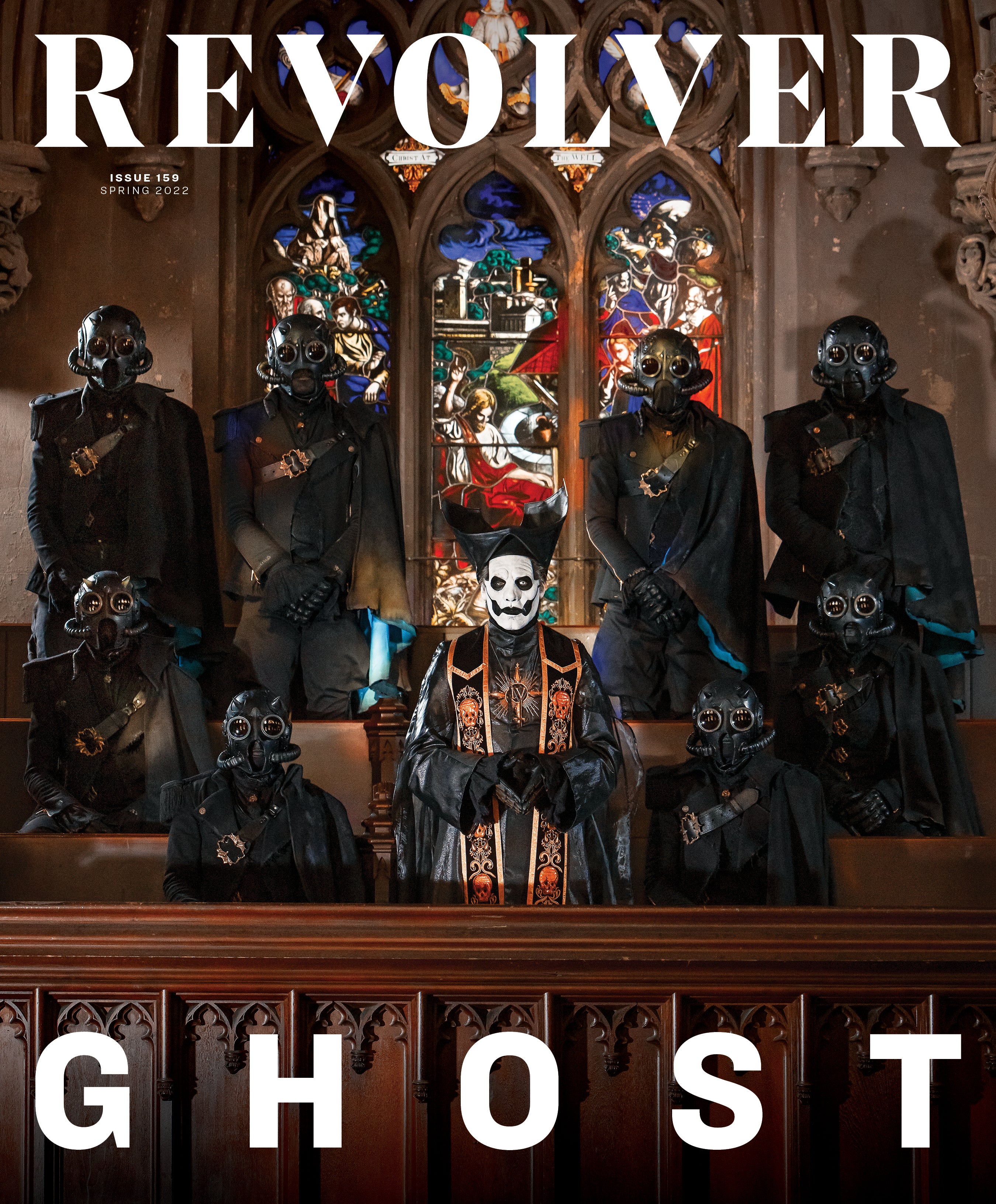 REVOLVER x GHOST SPRING 2022 ISSUE HAND-NUMBERED SILKSCREENED SLIPCOVER W/ 'IMPERA' MAGENTA LP & EXCLUSIVE T-SHIRT - ONLY 500 AVAILABLE