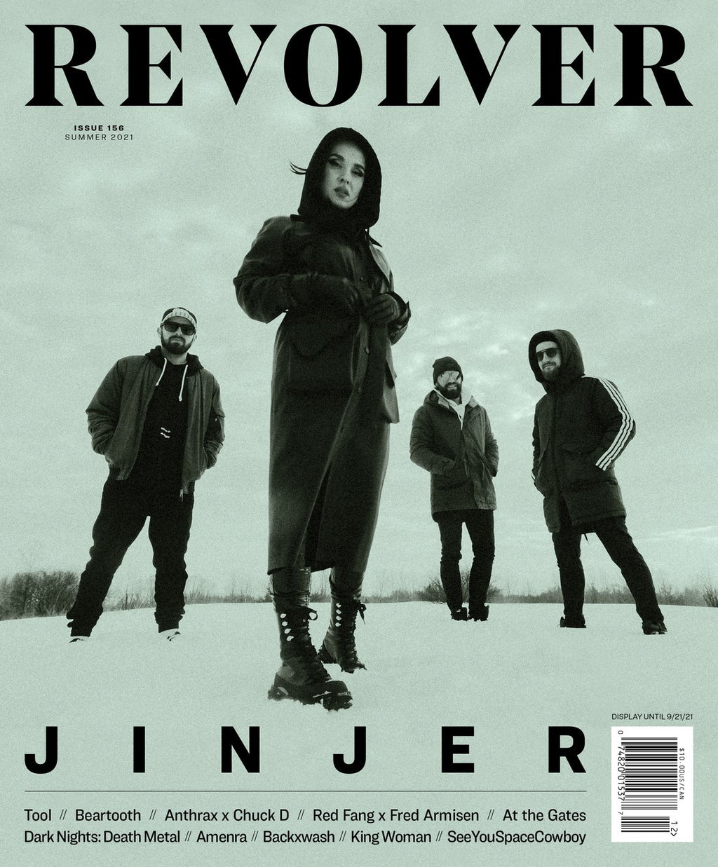 JINJER ‘WALLFLOWERS’ LP + SUMMER 2021 ISSUE (Limited Edition, White Vi