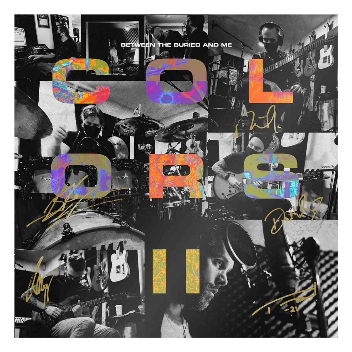 BETWEEN THE BURIED AND ME ‘COLORS II’ LIMITED-EDITION EASTER YELLOW & SEA BLUE GALAXY 2LP