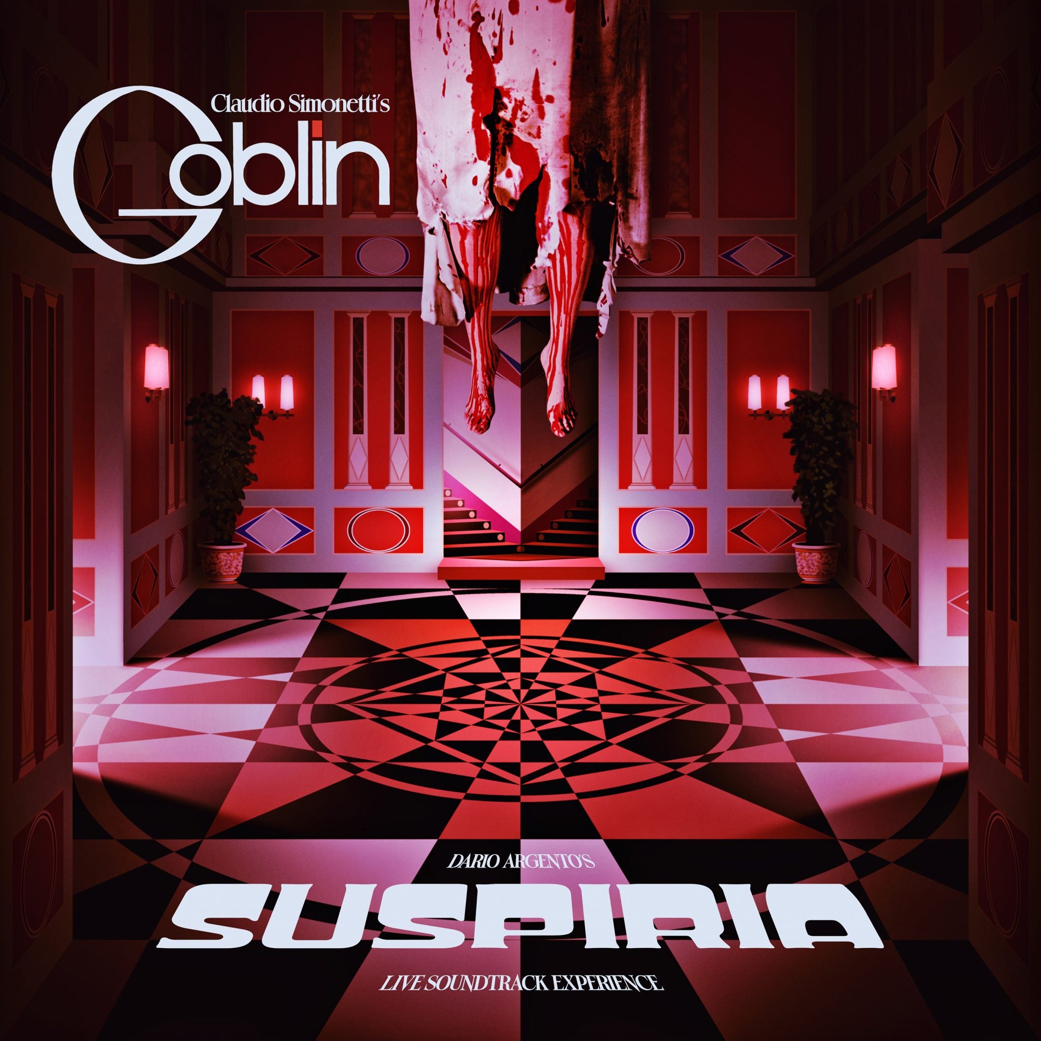 CLAUDIO SIMONETTI'S GOBLIN 'SUSPIRIA - LIVE SOUNDTRACK EXPERIENCE' RED LP