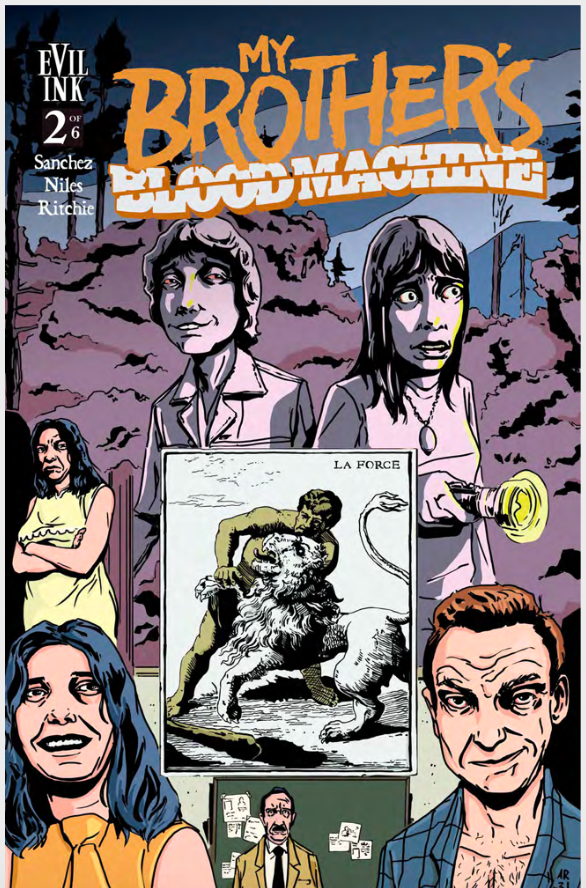 MY BROTHER’S BLOOD MACHINE by CLAUDIO SANCHEZ - COMIC BOOK ISSUE 2 OF 6 (EXCLUSIVE COVER)