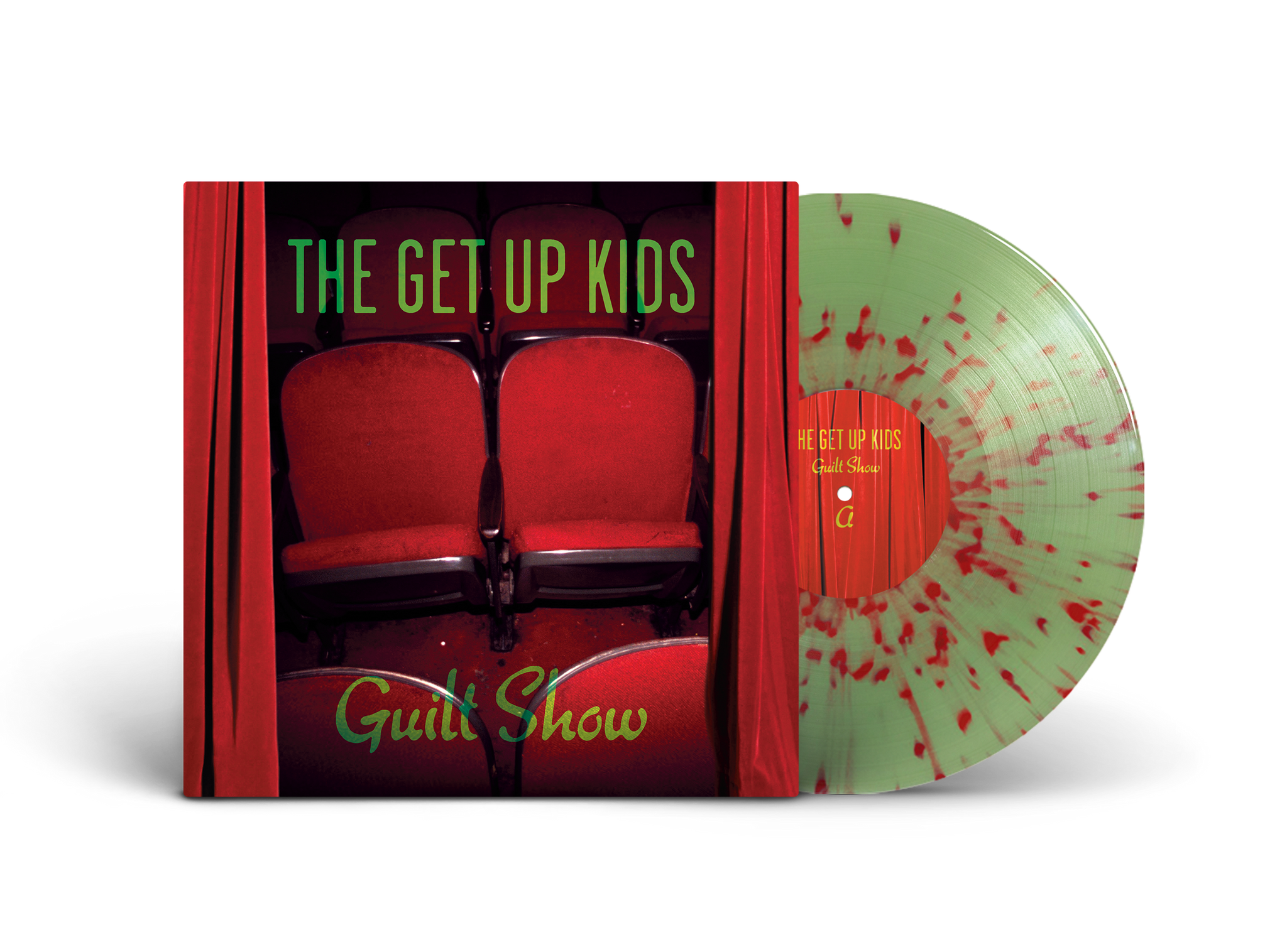 THE GET UP KIDS 'GUILT SHOW' LP (Coke Bottle Clear with Red Splatter Vinyl)