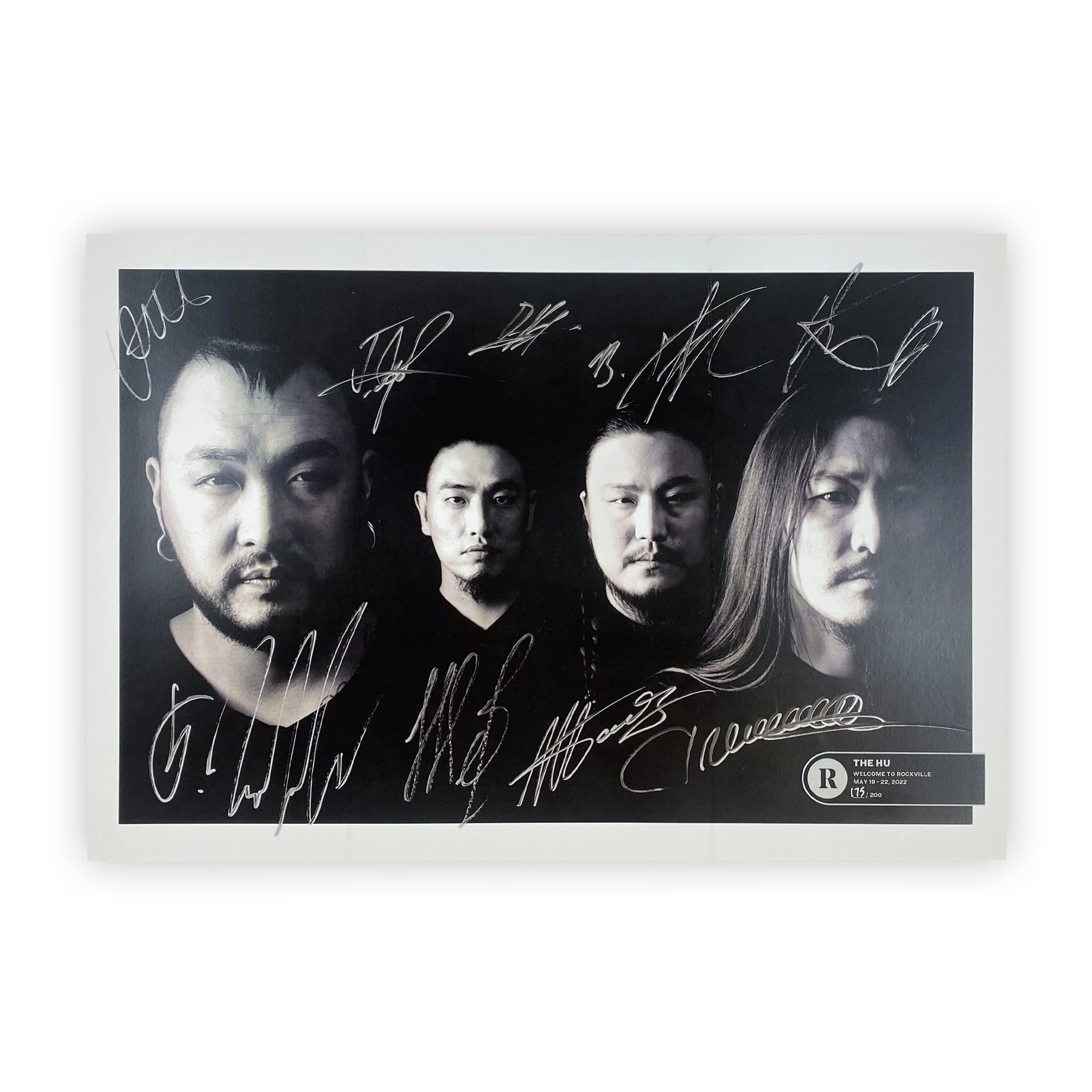 THE HU x REVOLVER x WELCOME TO ROCKVILLE 2022 LIMITED EDITON NUMBERED POSTER