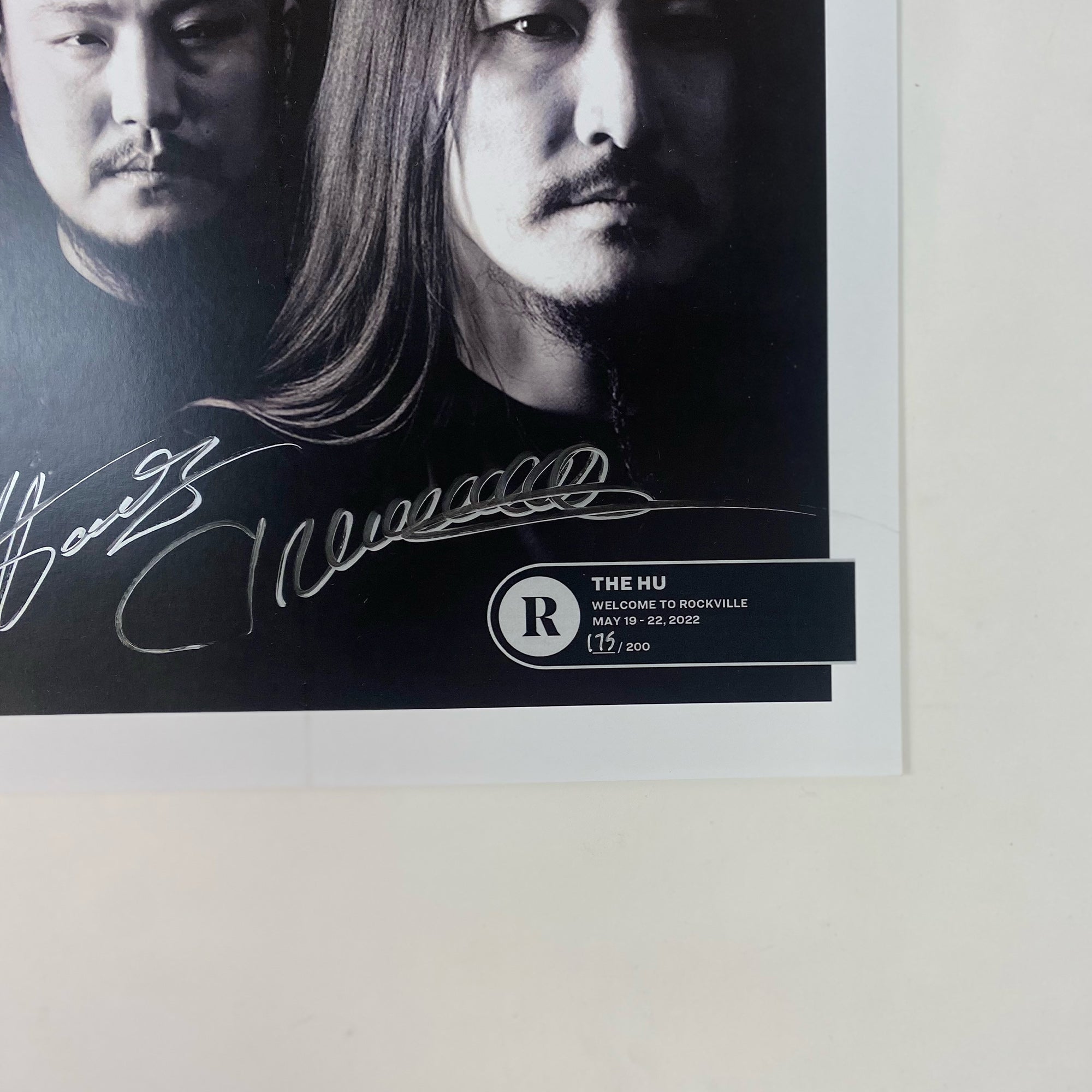 THE HU x REVOLVER x WELCOME TO ROCKVILLE 2022 LIMITED EDITON NUMBERED POSTER