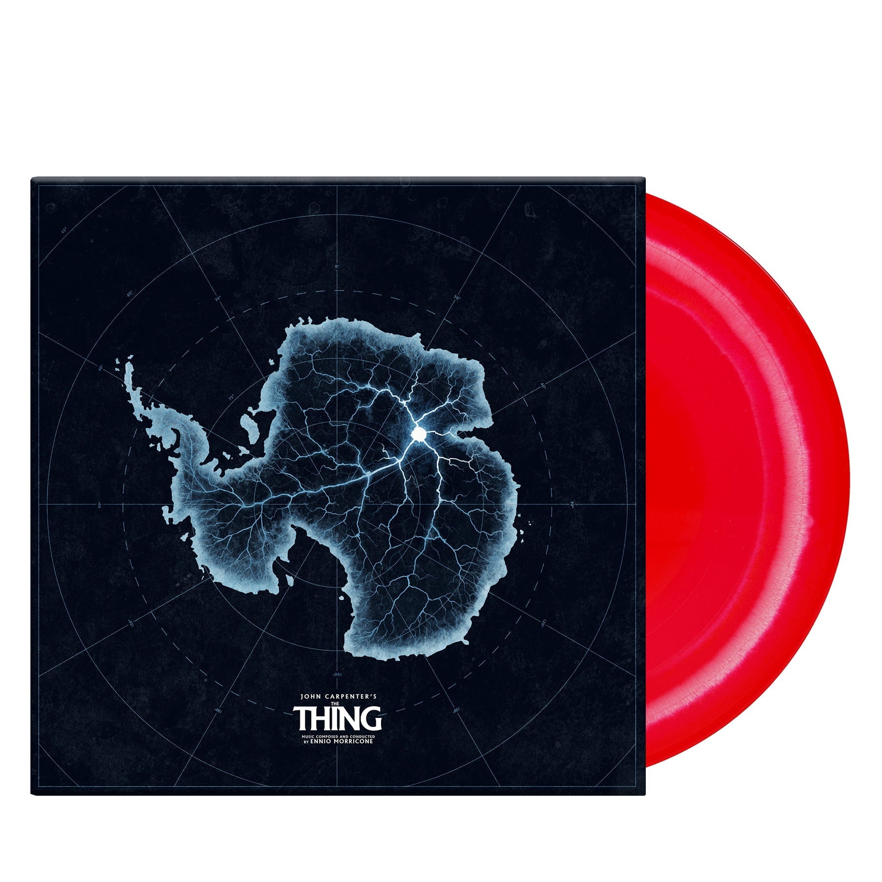 JOHN CARPENTER'S THE THING SOUNDTRACK 2LP (Alien Bone and Blood Vinyl, Music by Ennio Morricone)