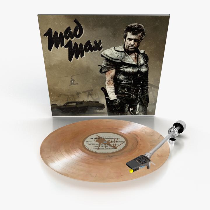 MAD MAX TRILOGY SOUNDTRACK 3LP (Gray/Black/Sand Vinyl)