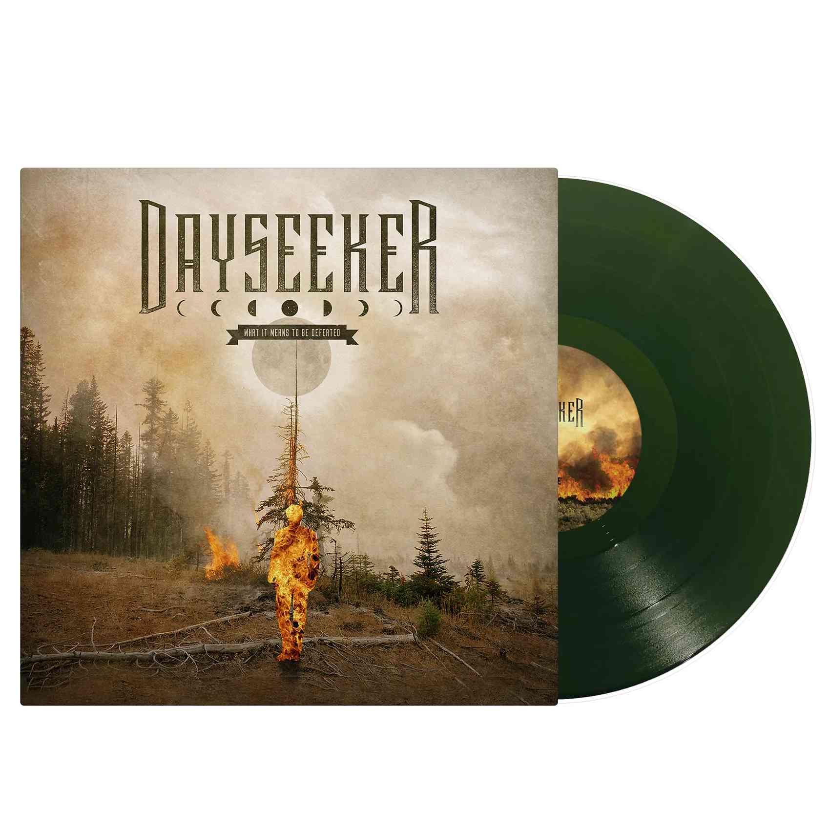 DAYSEEKER 'WHAT IT MEANS TO BE DEFEATED' LP (Forest Green Vinyl)
