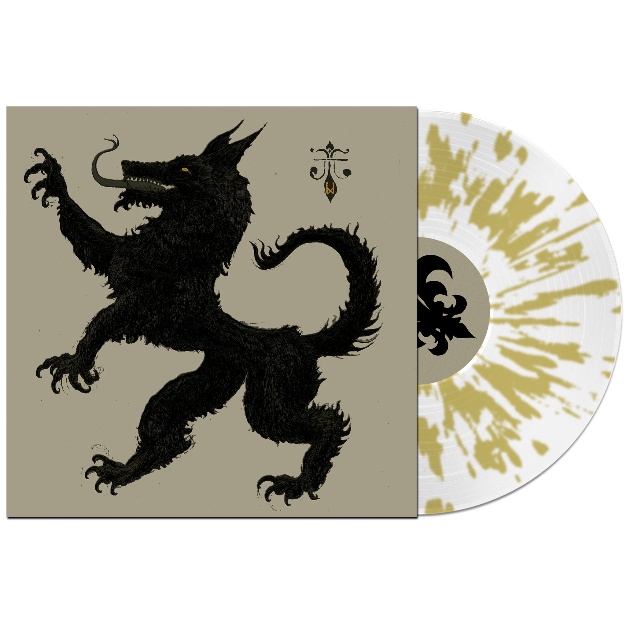 WORMWITCH 'WOLF HEX' LP (Clear w/Gold Splatter Vinyl)