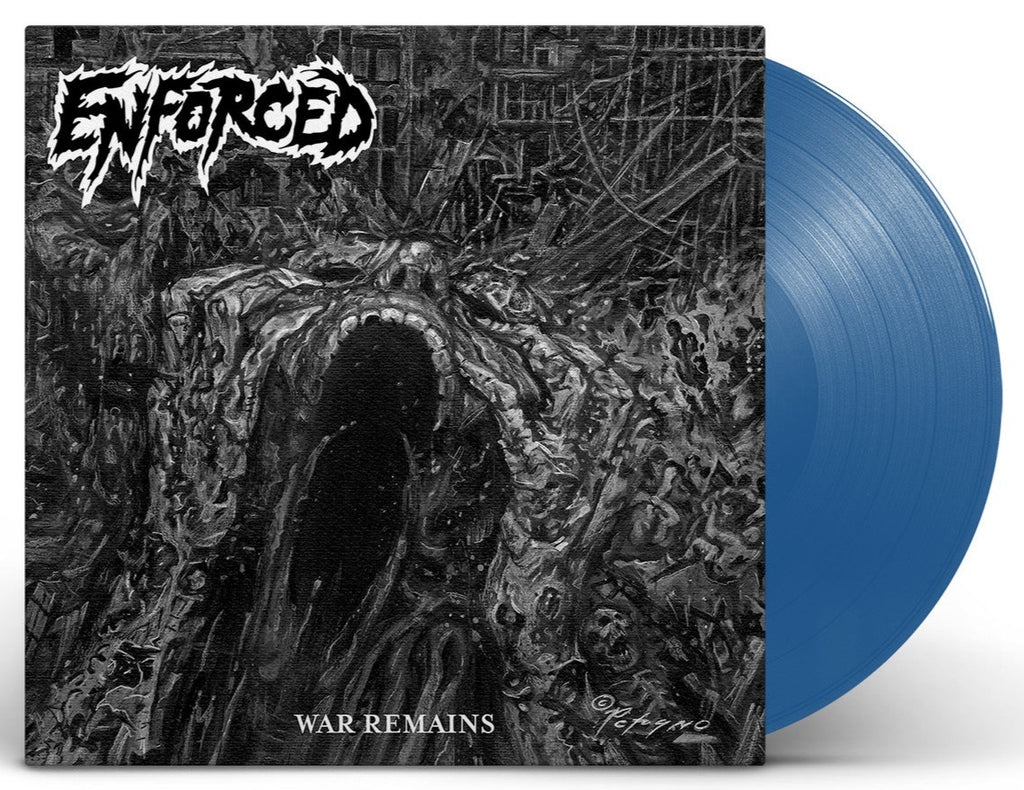 ENFORCED 'WAR REMAINS' LP (Blue Vinyl)