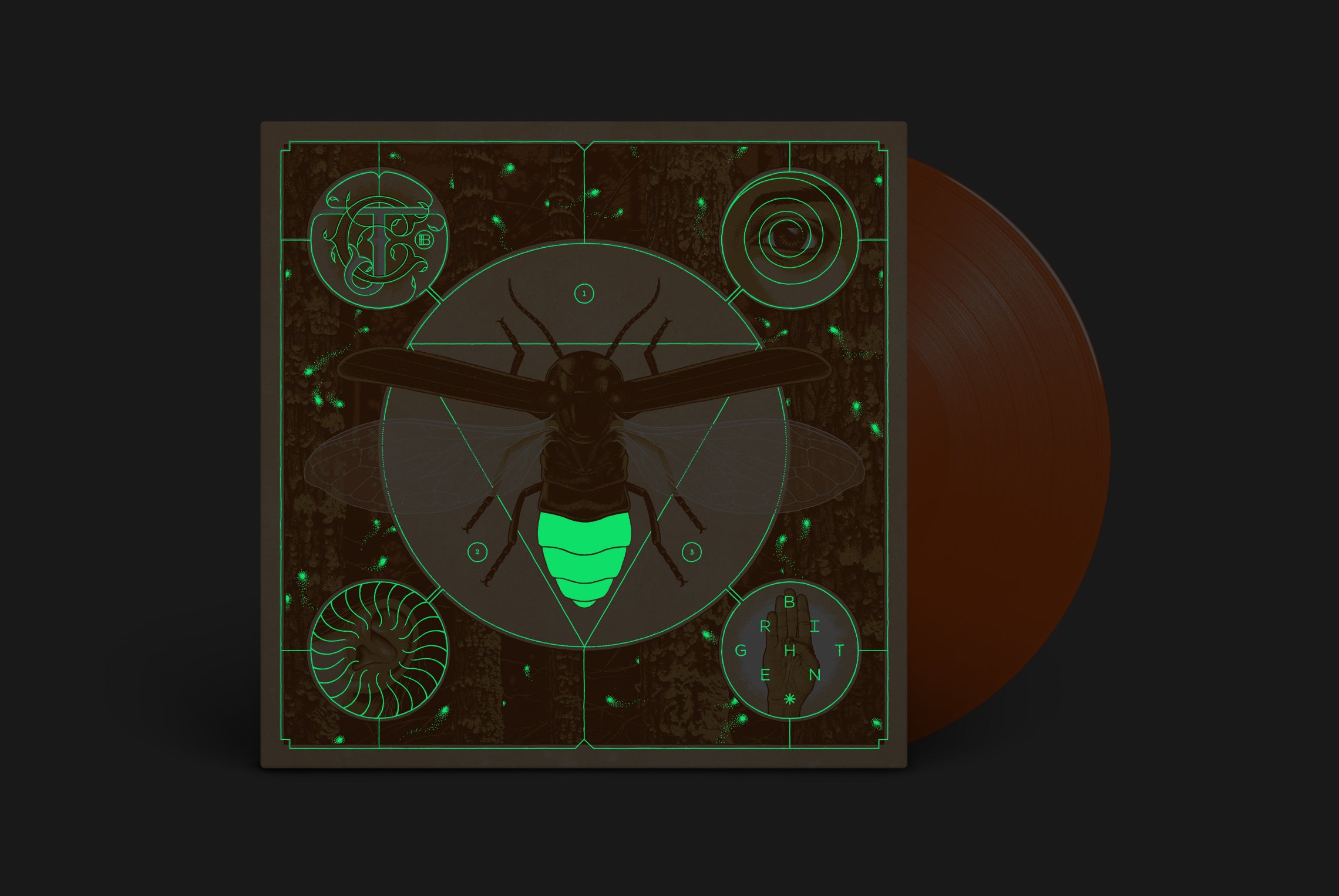 JERRY CANTRELL ‘BRIGHTEN’ LIMITED-EDITION HALLOWEEN ORANGE VINYL— ONLY 500 MADE