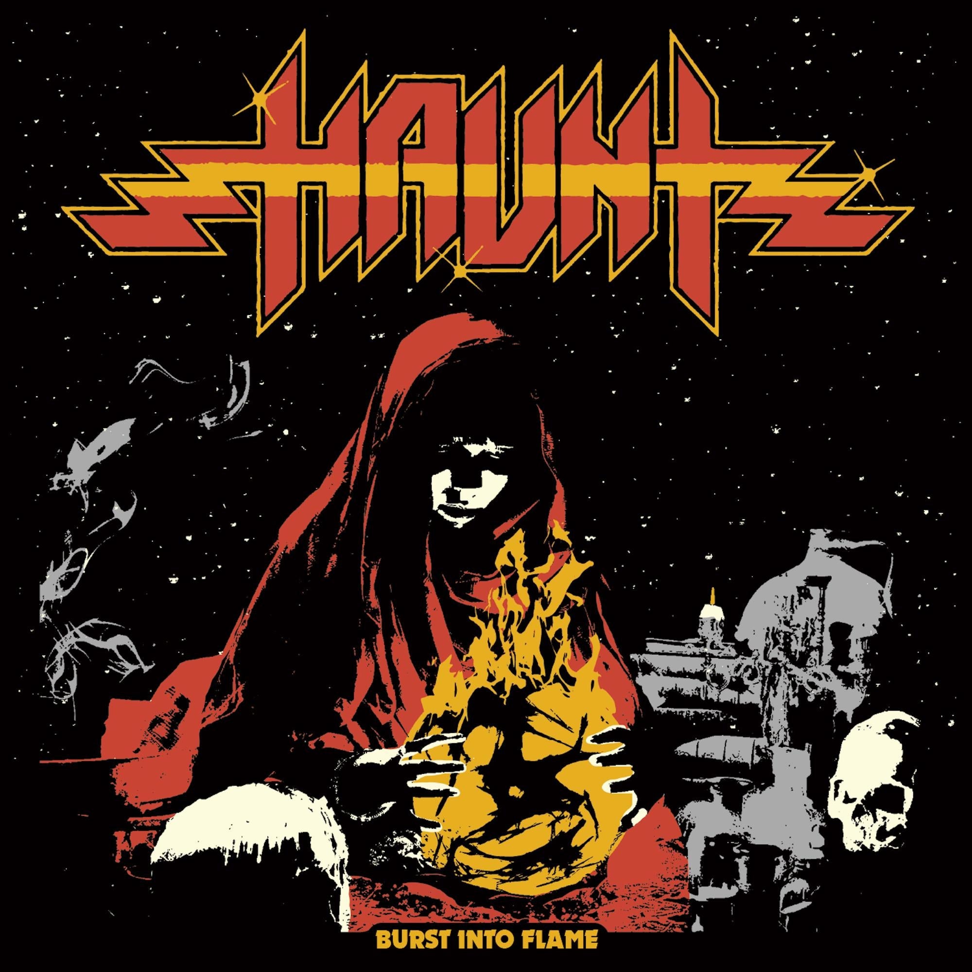 HAUNT 'BURST INTO FLAME' LP