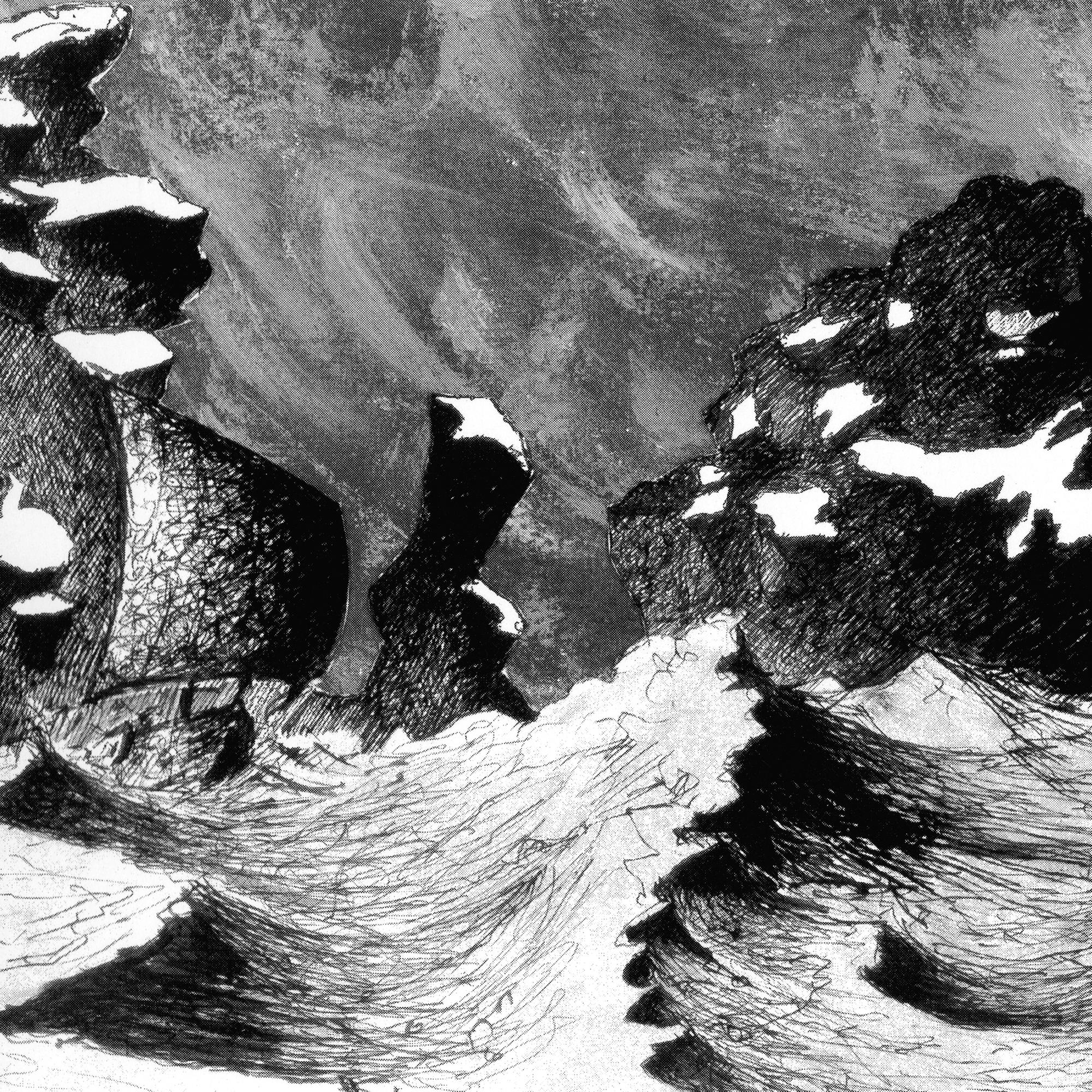 BLUT AUS NORD 'ULTIMA THULÉE' LP (Electric Blue/Silver Merge Vinyl)