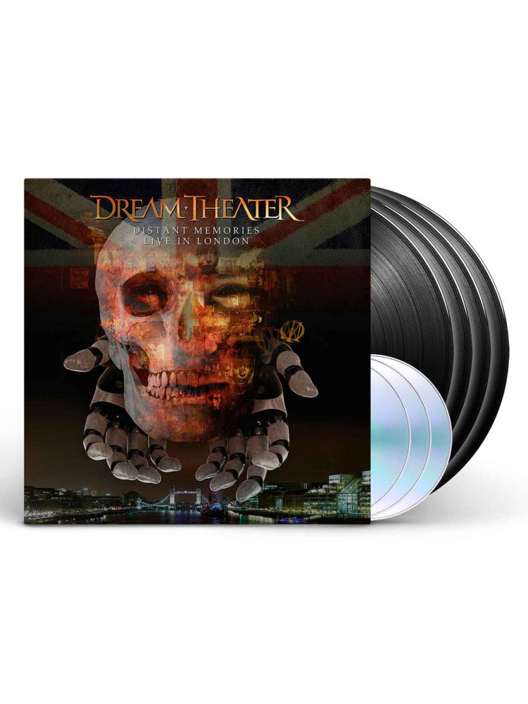 DREAM THEATER 'DISTANT MEMORIES - LIVE IN LONDON' 4xLP + CD