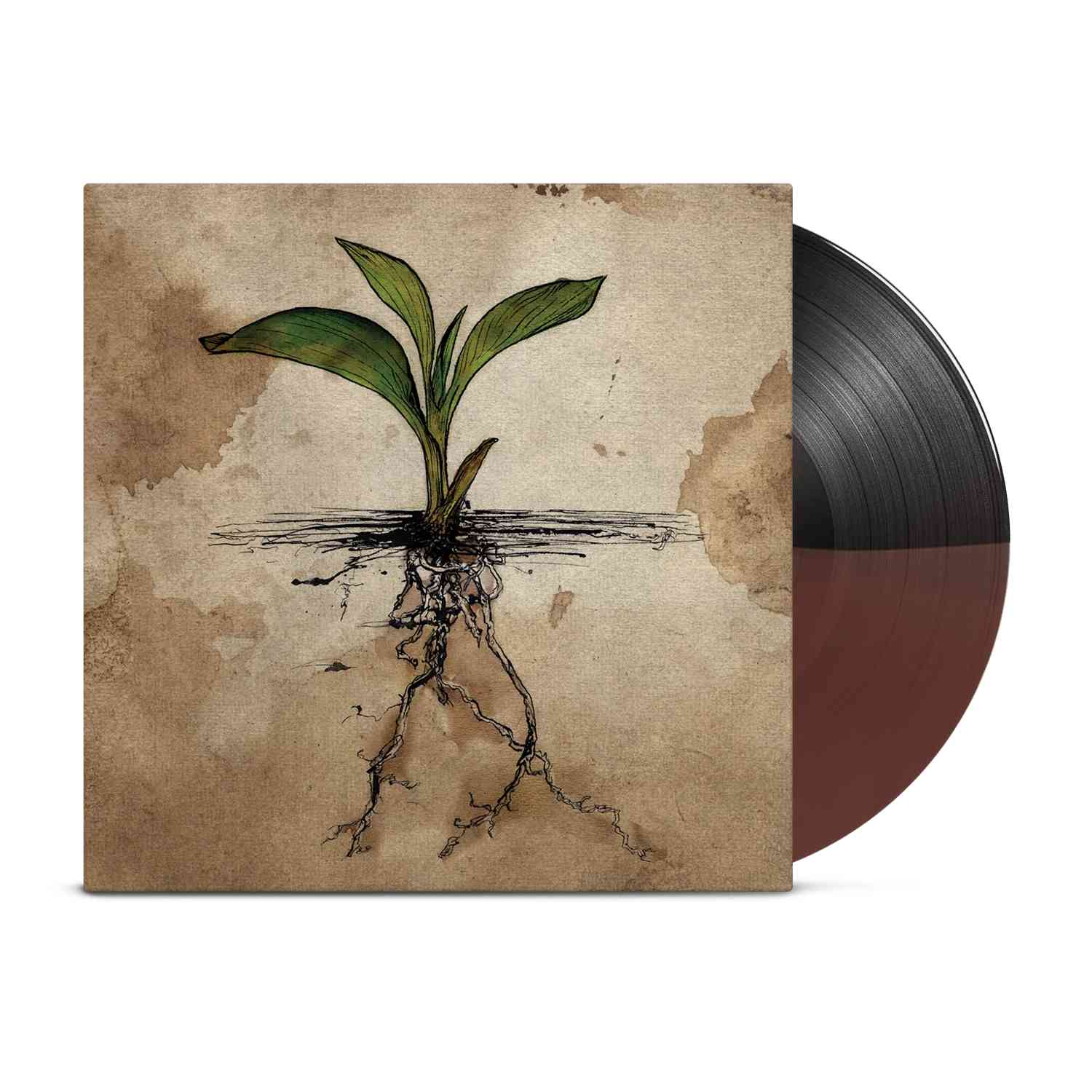 FEAR BEFORE THE MARCH OF FLAMES ‘FEAR BEFORE’ LIMITED-EDITION BROWN AND BLACK SPLIT LP – ONLY 200 MADE